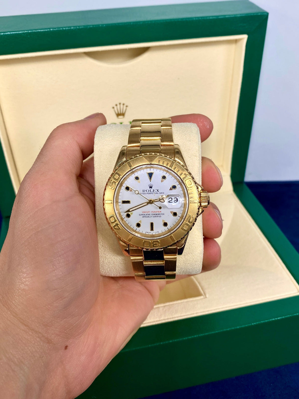 Rolex Yacht Master 18K Gold Watch - additional product view 3