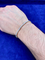 10K Gold 3mm Diamond Dream Bracelet - additional product view 6