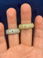 14K Gold Mosaic Upside-Down Diamond Ring - additional product view 19