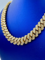 14K Gold Jumbo Diamond Cuban Chain 15.5mm - additional product view 4