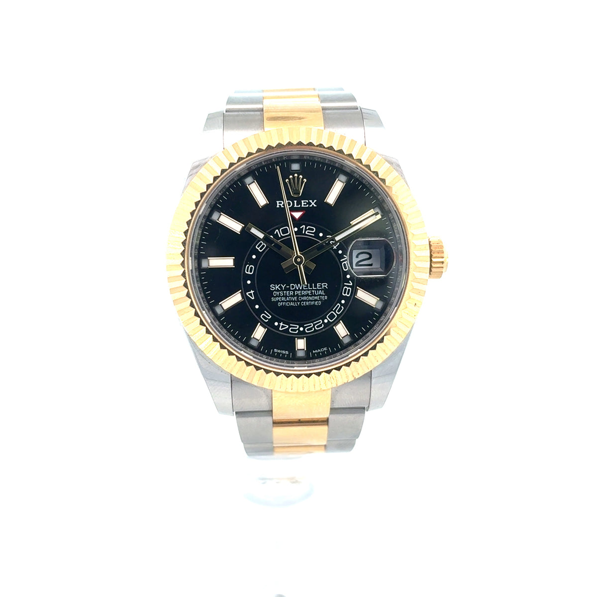 42mm Rolex Sky Dweller Two-Tone Oyster Band Watch - main product photo