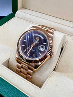18K Rolex Day-Date Presidential 41mm Rose Gold - additional product view 2
