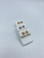 10K Gold Baguette Firework Diamond Earring - additional product view 3