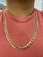 14K Gold Italian Cuban Link Chain 11mm - additional product view 4