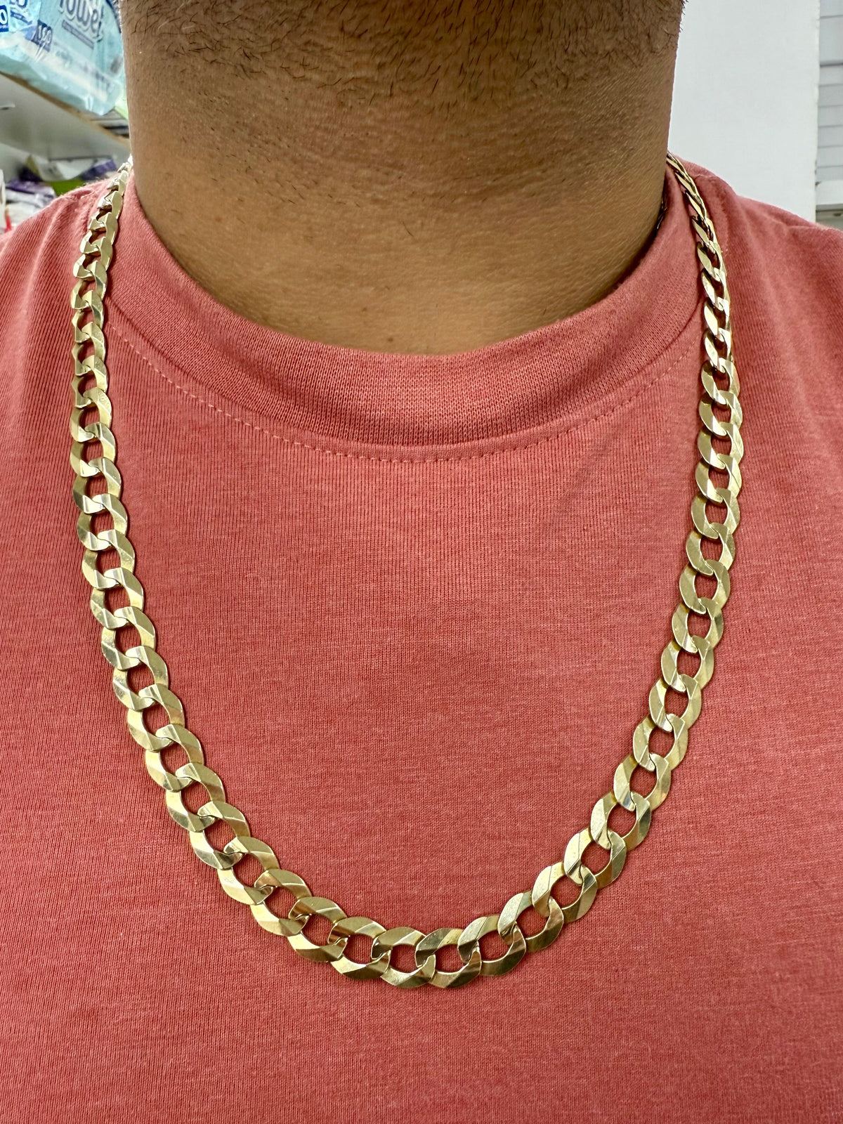 14K Gold Italian Cuban Link Chain 11mm - additional product view 4