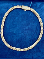 14K Rose Gold Jumbo Diamond Cuban Chain 12mm - additional product view 8