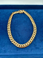 14K Rose Gold Cuban Chain 16.5mm 22 in - additional product view 4