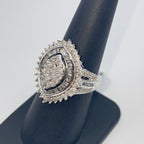 10K Gold Diamond Baguette Ring - additional product view 5