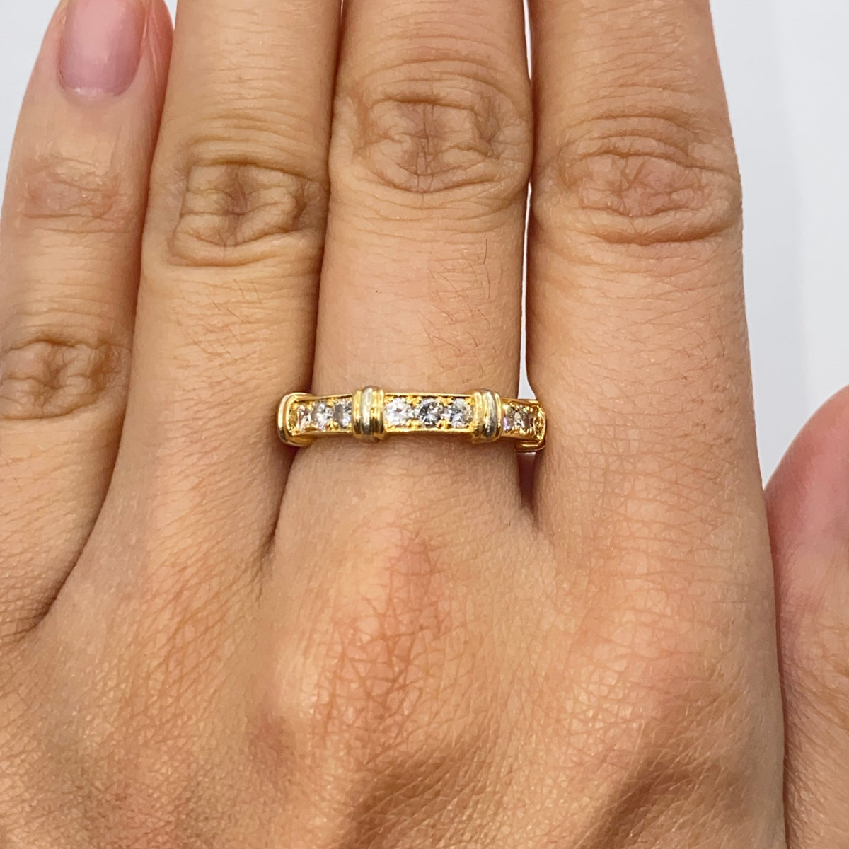 18K Vintage Cartier Contessa Eternity Band - additional product view 2