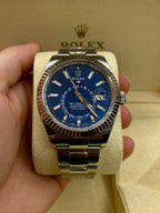 Rolex Stainless Steel Sky Dweller 336934 Blue Jubilee - additional product view 4