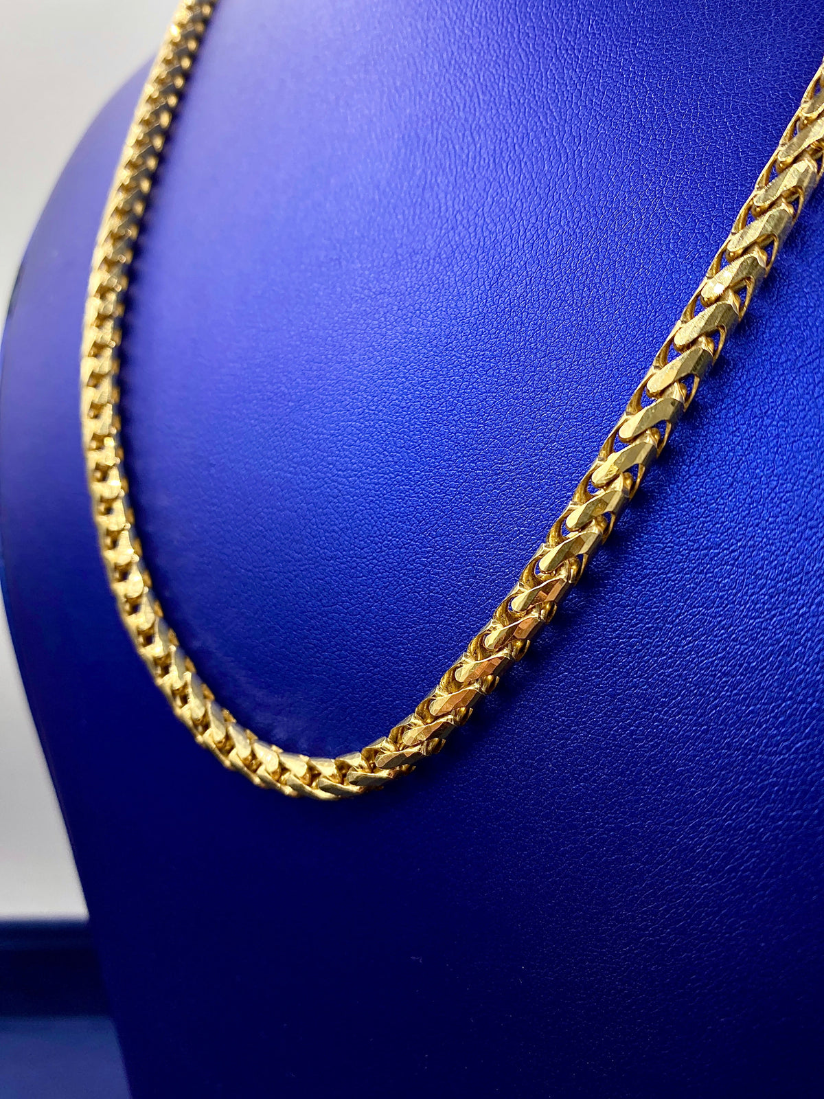 14K 5mm Gold Franco Chain 22 in - additional product view 3