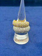 14K Gold Mosaic Upside-Down Diamond Ring - additional product view 22