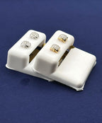 10K Gold Square Coordinate Diamond Earrings - additional product view 4