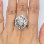 10K Gold Diamond Baguette Ring - additional product view 2