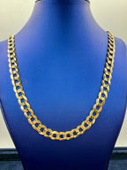 14K Gold Italian Cuban Link Chain 11mm - additional product view 2