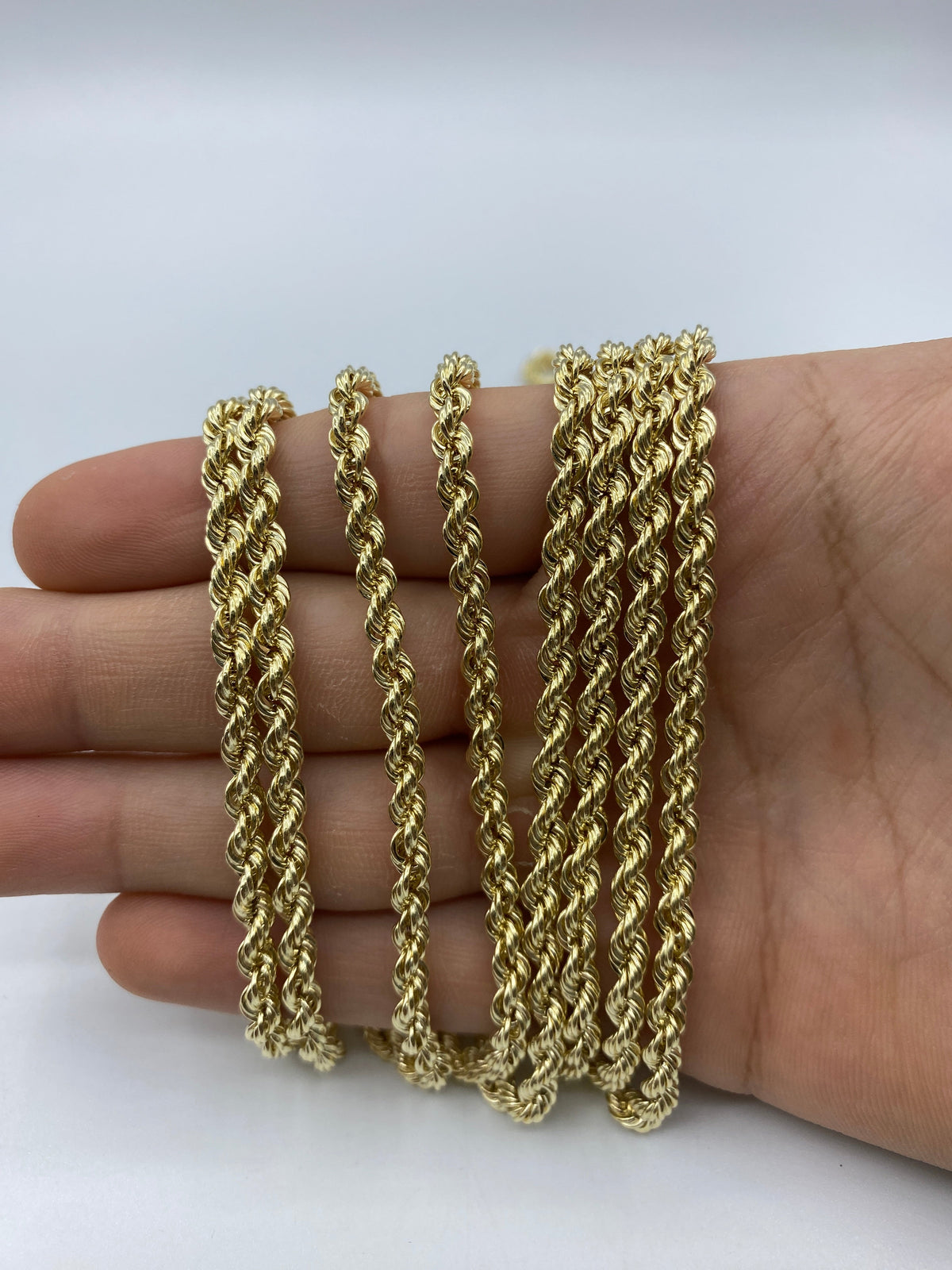 14K Gold Rope Chain 4.3mm - additional product view 4