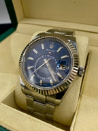 Rolex Stainless Steel Sky Dweller 336934 Blue Jubilee - additional product view 3