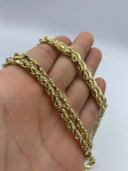 14K Gold Rope Chain 4.8mm - additional product view 4