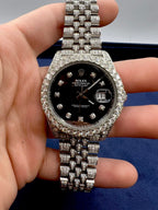 Rolex Datejust 41mm Iced Out Watch - additional product view 3