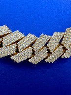 14K Gold Jumbo Diamond Cuban Chain 19mm - additional product view 8