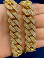 14K Gold Jumbo Diamond Cuban Chain 16.5mm - additional product view 7