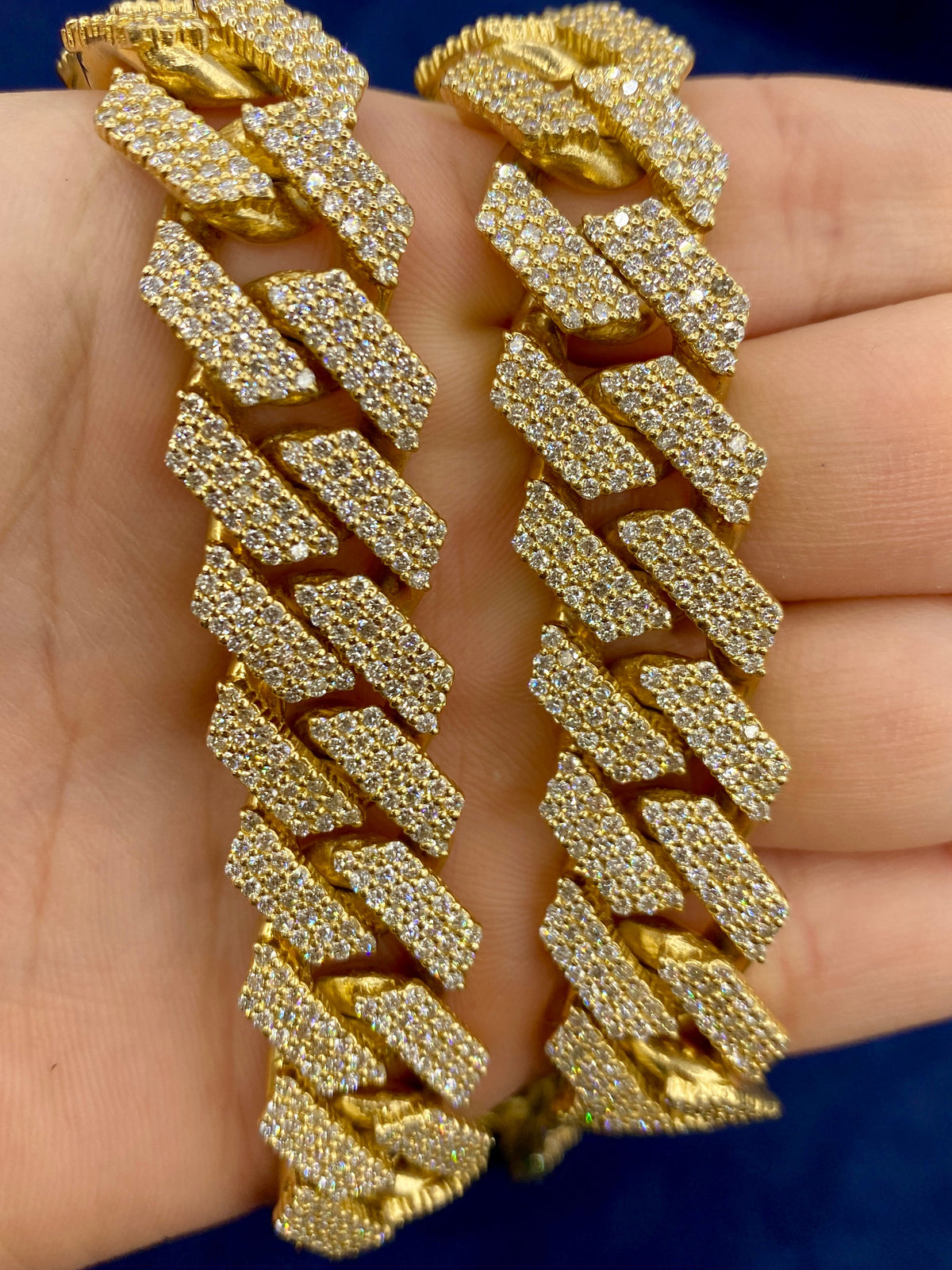 14K Gold Jumbo Diamond Cuban Chain 16.5mm - additional product view 7