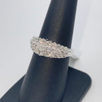 10K Gold Diamond Crown Pave Engagement Ring - additional product view 6