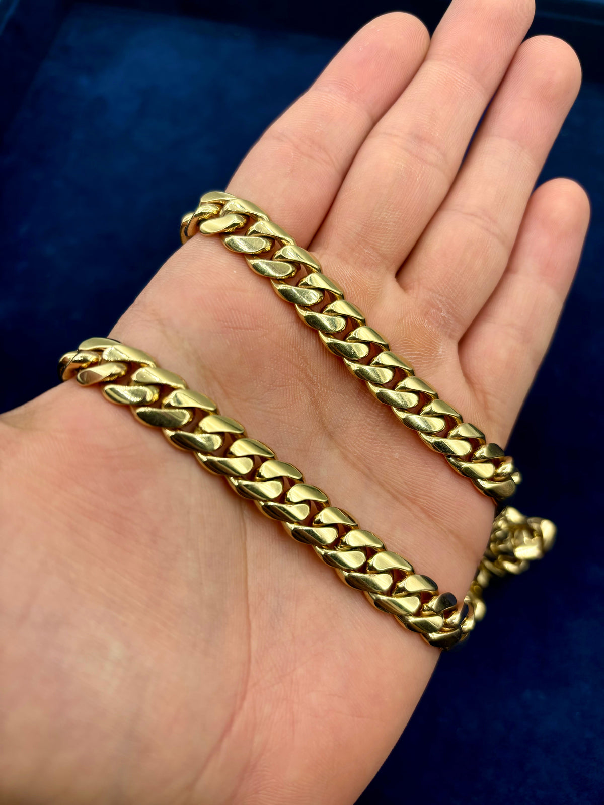 14K Gold Cuban Link Chain 10.3mm 24 in - additional product view 5