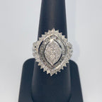 10K Gold Diamond Baguette Ring - additional product view 4
