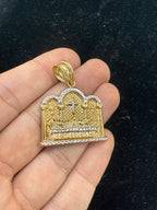 14K Gold Last Supper Pendant - additional product view 3