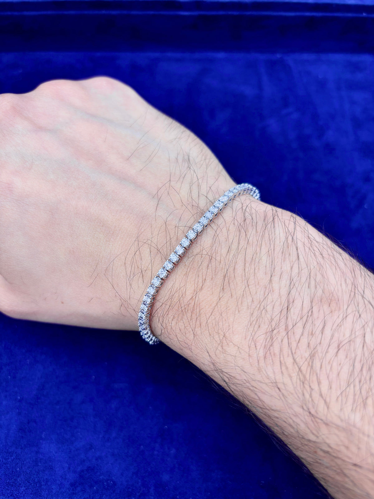 10K Gold 2.5mm Diamond Dream Bracelet - additional product view 7