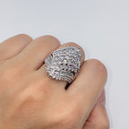 10K Gold Crown Diamond Baguette Ring - additional product view 3