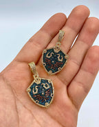 Diamond Link Shield Pendant - additional product view 2