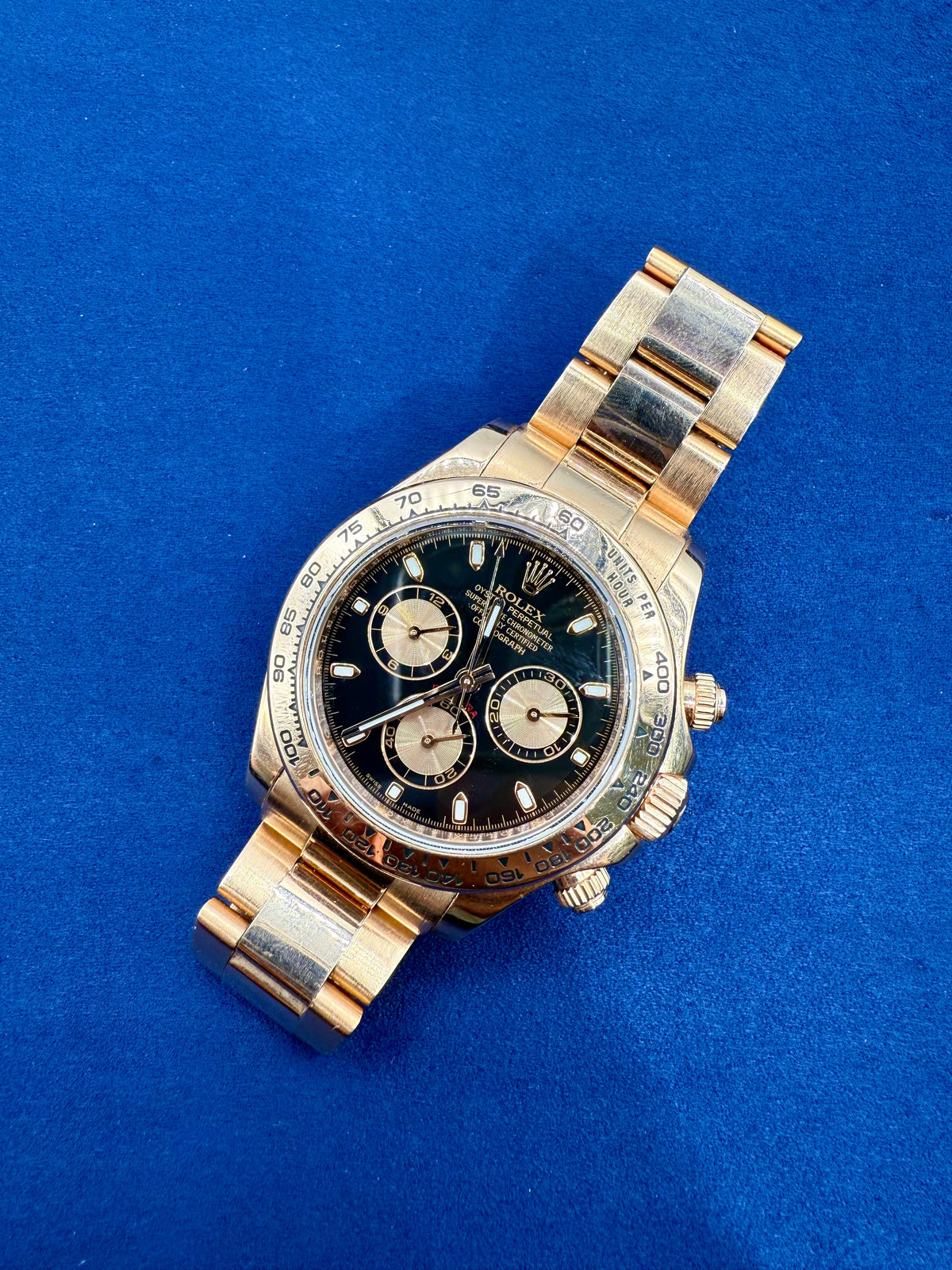 18K Gold Rolex Daytona Cosmograph Watch - additional product view 6