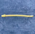 14K Gold & Diamonds Cuban Link Bracelet 15.5mm - additional product view 5