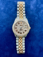 36mm Two-Tone Bust-Down Diamond Rolex Watch - additional product view 3
