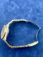 36mm Two-Tone Bust-Down Diamond Rolex Watch - additional product view 4