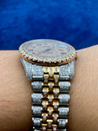 36mm Two-Tone Bust-Down Diamond Rolex Watch - additional product view 7