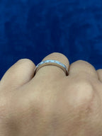 14K Gold Baguette Leb Diamond Ring Band - additional product view 4