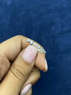 14K Gold Marquis Lab Diamond Ring Band - additional product view 6