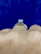 14K Gold Emerald Cut Lab Diamonds Ring - additional product view 3