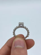 14K Gold Stacked Diamond Ring - additional product view 4