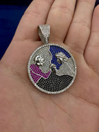 14K Gold Custom Battle Pendant - additional product view 3