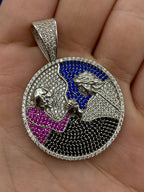 14K Gold Custom Battle Pendant - additional product view 5