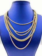14K Gold 4mm Ice Chains - additional product view 2