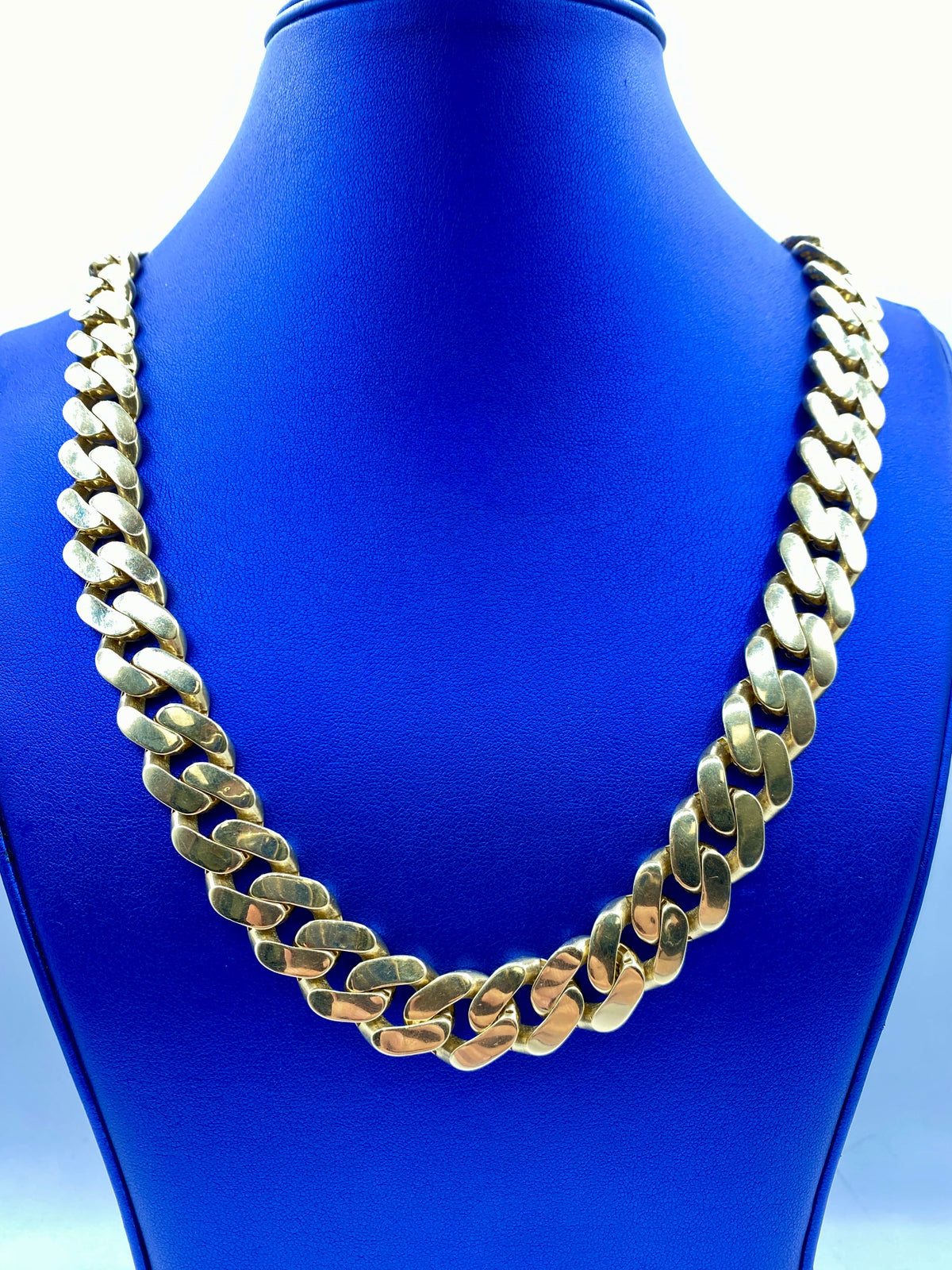 14K Gold 15.1mm Cuban Link CZ Chain - additional product view 2