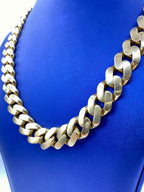 14K Gold 15.1mm Cuban Link CZ Chain - additional product view 3