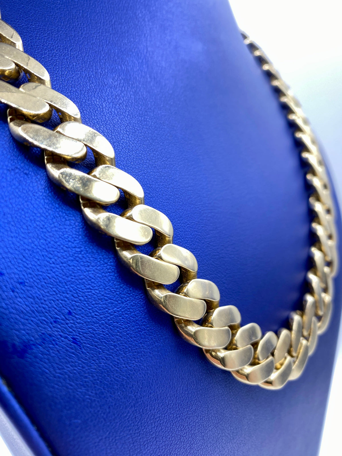 14K Gold 15.1mm Cuban Link CZ Chain - additional product view 4