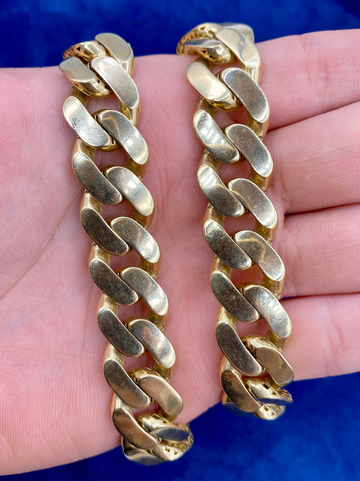 14K Gold 15.1mm Cuban Link CZ Chain - additional product view 6