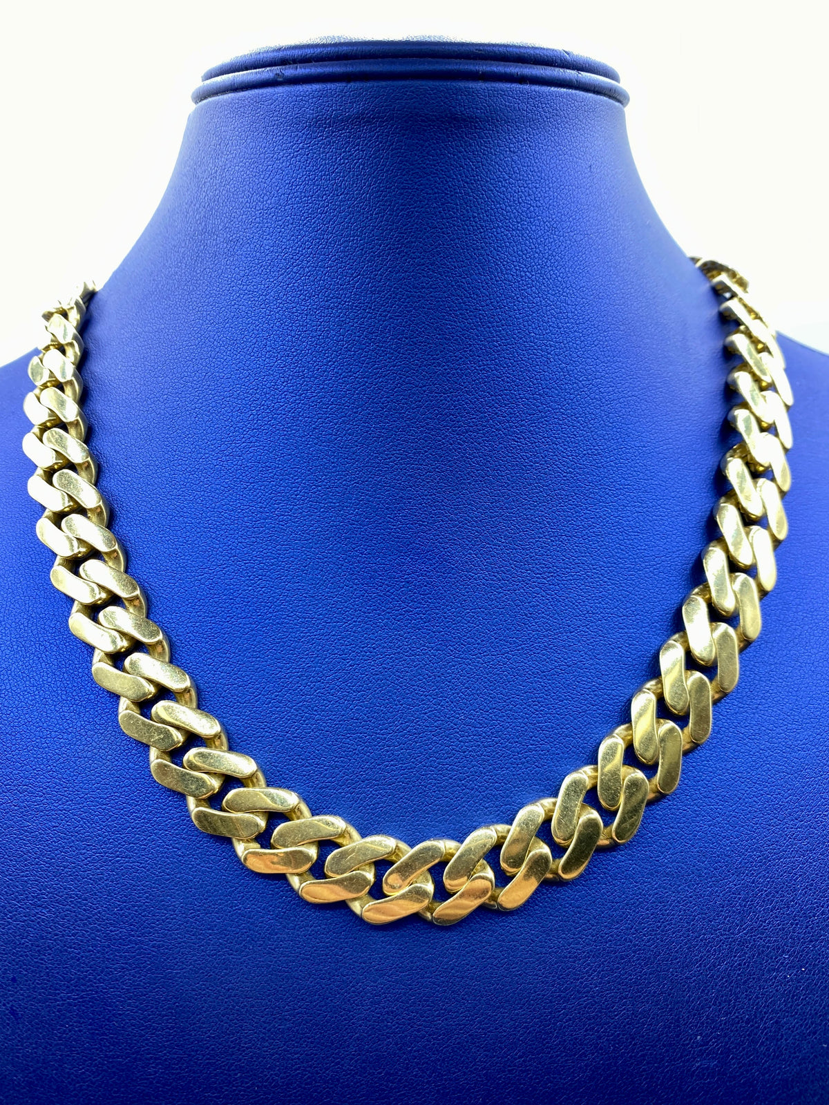 14K Gold 13.3mm Miami Cuban Link CZ Chain - additional product view 2
